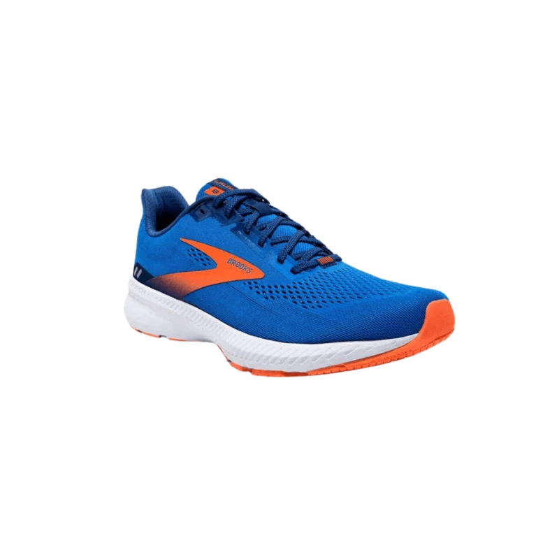 Zapatillas Brooks Launch 8 Azul Naranja SS21 4 Zapatillas Brooks Launch 8 Azul Naranja SS21 - Imagen 2