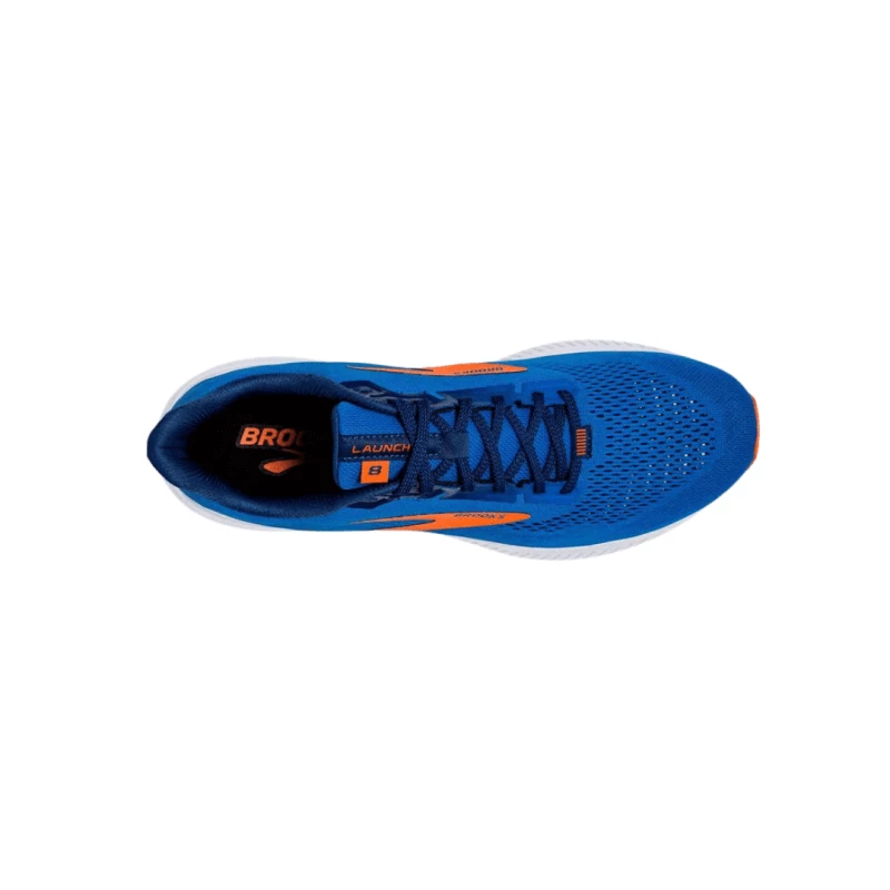 Zapatillas Brooks Launch 8 Azul Naranja SS21 5 Zapatillas Brooks Launch 8 Azul Naranja SS21 - Imagen 3