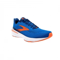 Zapatillas Brooks Launch GTS 8 Azul Blanco Naranja SS21 -365rider Ventas zapatillas brooks launch gts 8 azul blanco naranja ss21 1