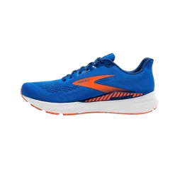 Zapatillas Brooks Launch GTS 8 Azul Blanco Naranja SS21 -365rider Ventas zapatillas brooks launch gts 8 azul blanco naranja ss21 3