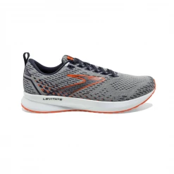 Zapatillas Brooks Levitate 5 Gris Naranja SS22
