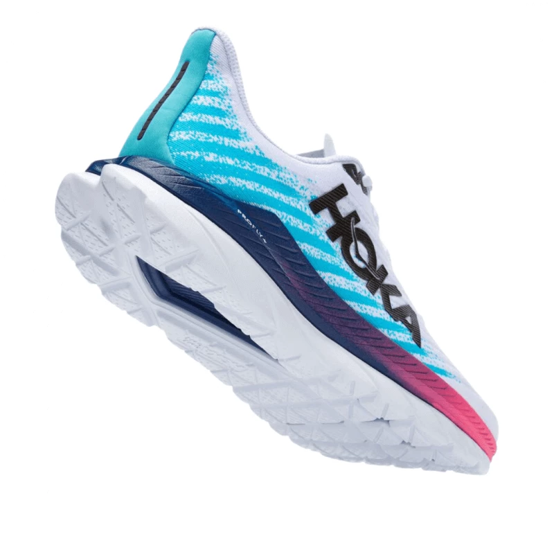Zapatillas Hoka One One Mach 5 Blanco Azul AW 22 Mujer 8 Zapatillas Hoka One One Mach 5 Blanco Azul AW 22 Mujer - Imagen 6