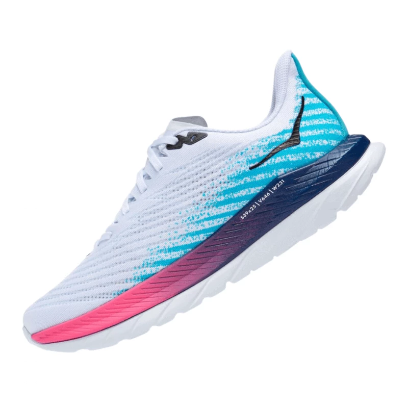 Zapatillas Hoka One One Mach 5 Blanco Azul AW 22 Mujer 9 Zapatillas Hoka One One Mach 5 Blanco Azul AW 22 Mujer - Imagen 7