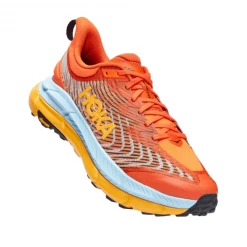 Zapatillas Hoka One One Mafate Speed 4 Naranja Amarillo AW22