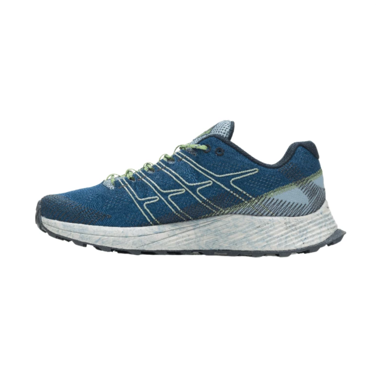 Zapatillas Merrell Moab Flight Azul Verde SS22 4 Zapatillas Merrell Moab Flight Azul Verde SS22 - Imagen 2
