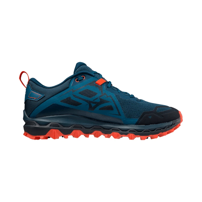 Zapatillas Mizuno Wave Mujin 8 Azul Rojo SS22 3 Zapatillas Mizuno Wave Mujin 8 Azul Rojo SS22