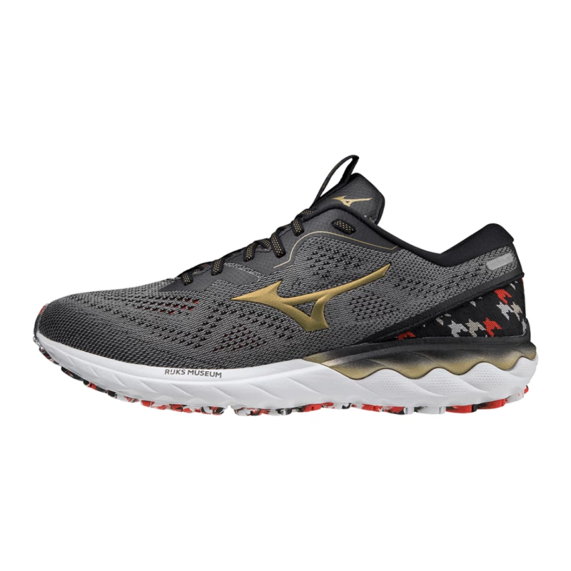 Zapatillas Mizuno Wave Skyrise 2 Amsterdam Negro Gris AW21 7 Zapatillas Mizuno Wave Skyrise 2 Amsterdam Negro Gris AW21 - Imagen 5