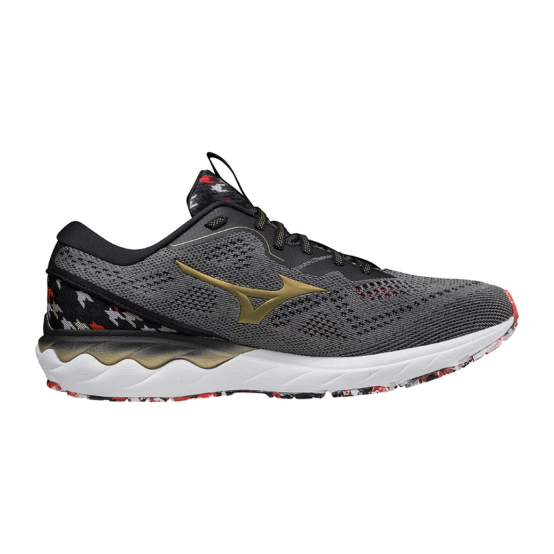 Zapatillas Mizuno Wave Skyrise 2 Amsterdam Negro Gris AW21 3 Zapatillas Mizuno Wave Skyrise 2 Amsterdam Negro Gris AW21