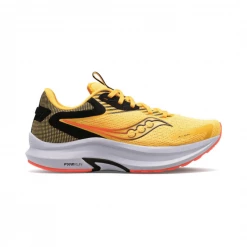 Zapatillas Saucony Axon 2 Amarillo Negro Mujer SS22