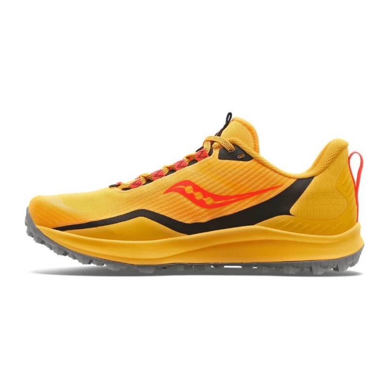 Zapatillas Saucony Peregrine 12 Amarillo Negro SS22 Mujer 4 Zapatillas Saucony Peregrine 12 Amarillo Negro SS22 Mujer - Imagen 2