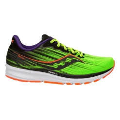 Zapatillas Saucony Ride 14 ViziPro Verde Fluor