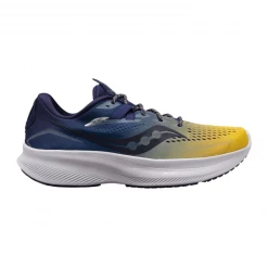 Zapatillas Saucony Ride 15 Azul Amarillo AW22 Mujer