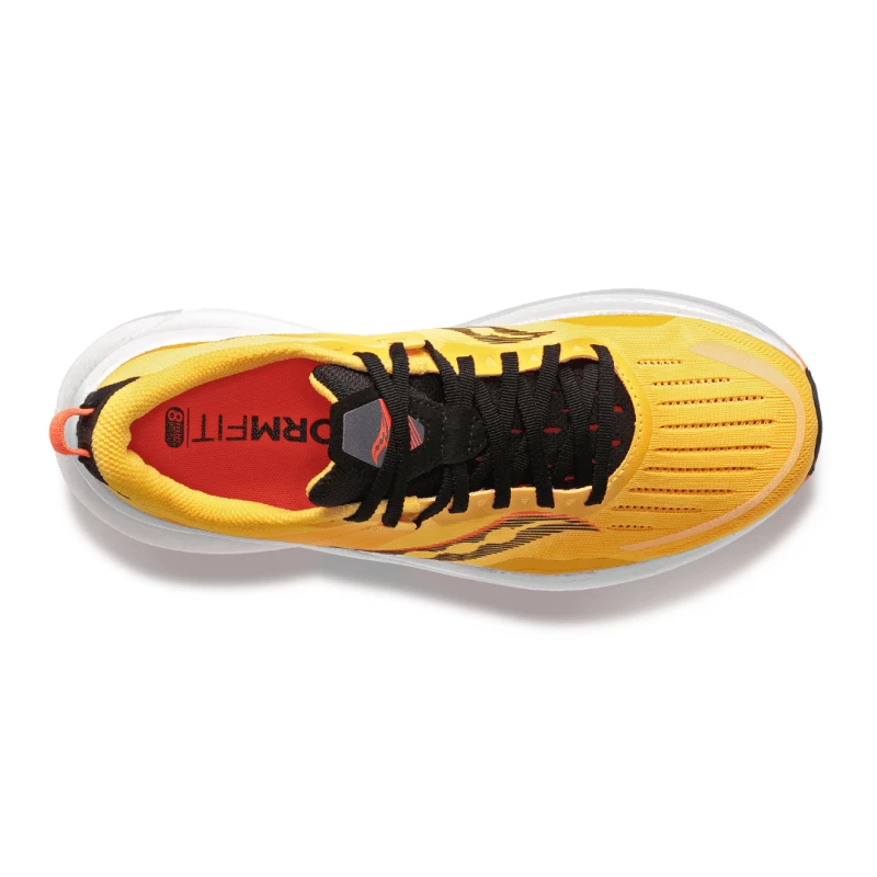 Zapatillas Saucony Tempus Amarillo Naranja Mujer AW22 5 Zapatillas Saucony Tempus Amarillo Naranja Mujer AW22 - Imagen 3